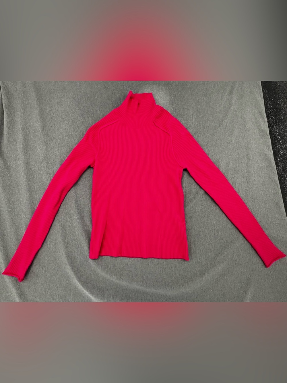Universal Thread Goods Co. Women’s Ribbed Mock Neck Sweater Size Large Pink
